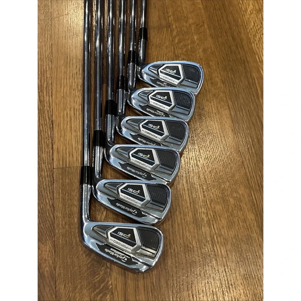 TaylorMade Forged Psi Irons 3/5/6/7/8/9 NS Pro Flex  X Modus 3 Lampkin Grips